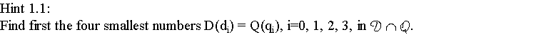 Hint 1.1.1